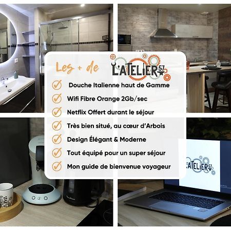L'Atelier 57 - Votre Meuble Authentique ! Apartment Arbois Bagian luar foto