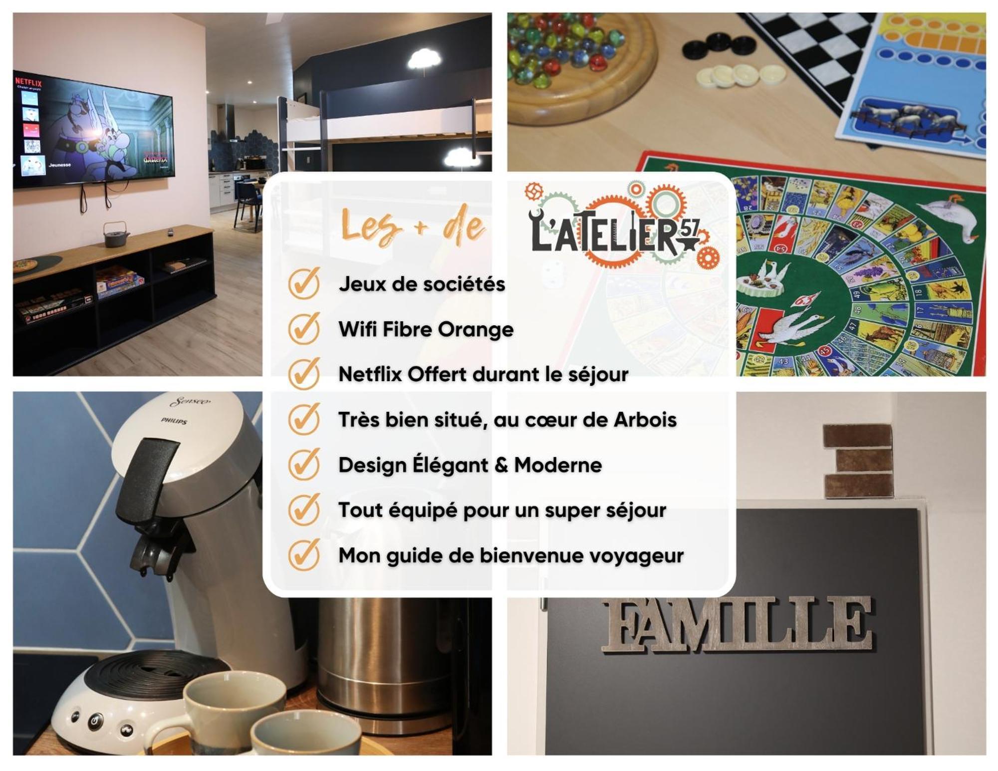 L'Atelier 57 - Votre Meuble Authentique ! Apartment Arbois Bagian luar foto