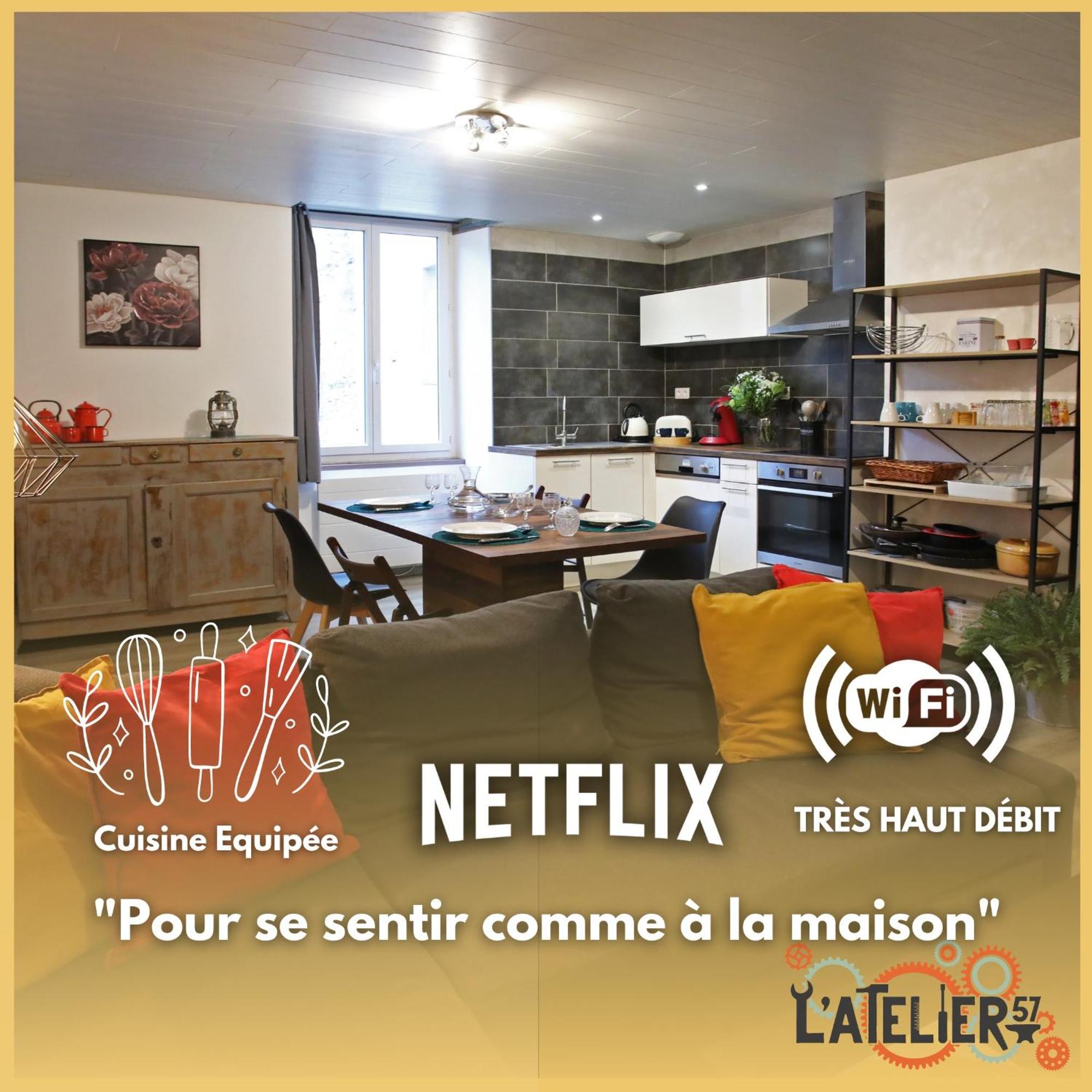 L'Atelier 57 - Votre Meuble Authentique ! Apartment Arbois Bagian luar foto