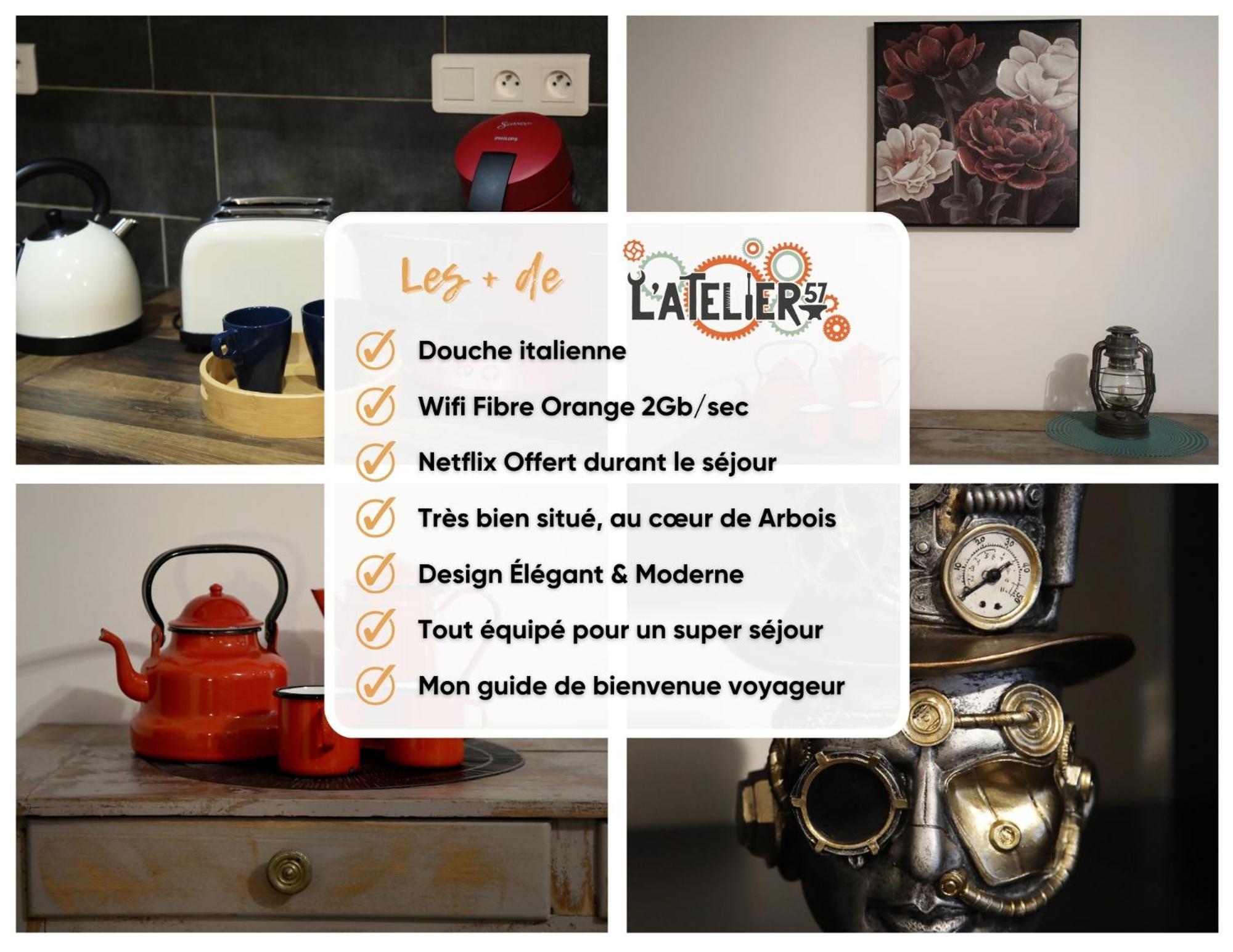 L'Atelier 57 - Votre Meuble Authentique ! Apartment Arbois Bagian luar foto