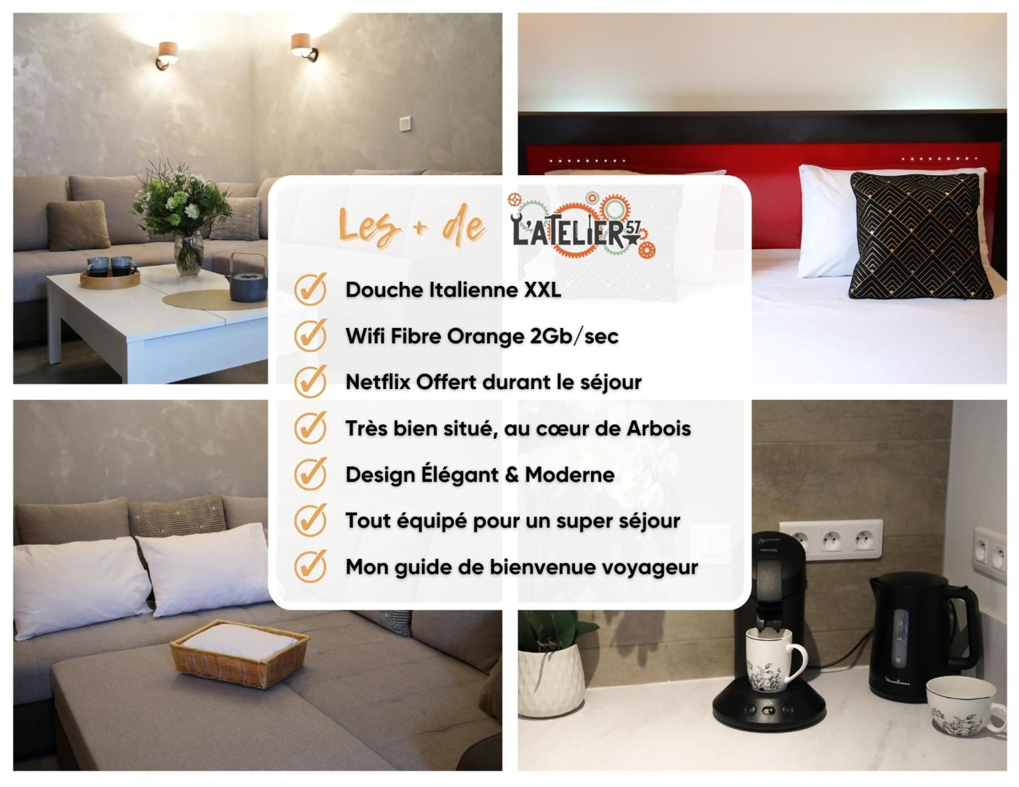 L'Atelier 57 - Votre Meuble Authentique ! Apartment Arbois Bagian luar foto